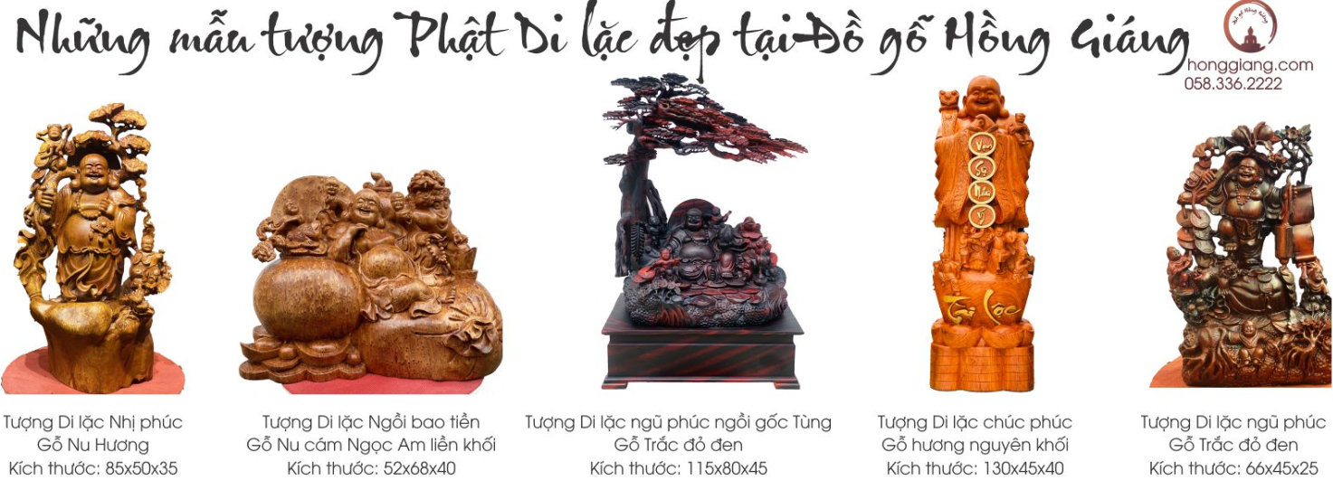 Cách bày trí tượng Phật Di Lặc chuẩn phong thủy